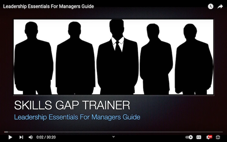 Leadership Essentials For Managers Guide – Skills Gap Trainer: Read On ...